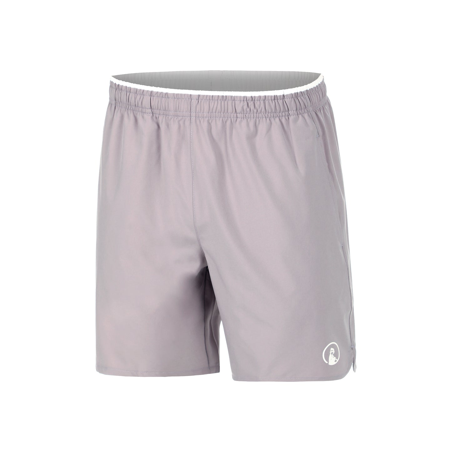 Quiet Please Mind Slam Shorts Hombres-Lila,Blanco