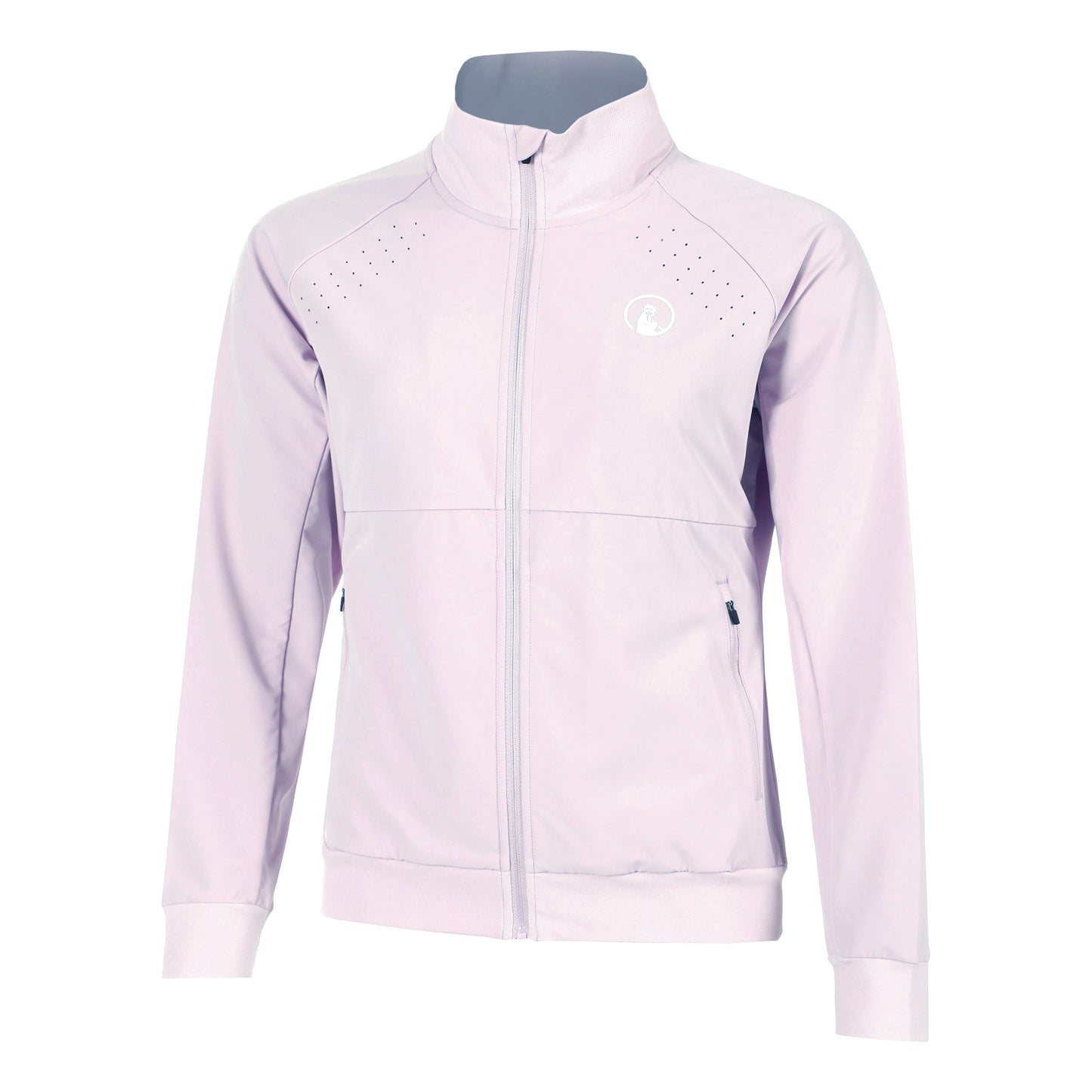 Quiet Please Mind Return Chaqueta De Entrenamiento Mujeres-Morado,Blanco