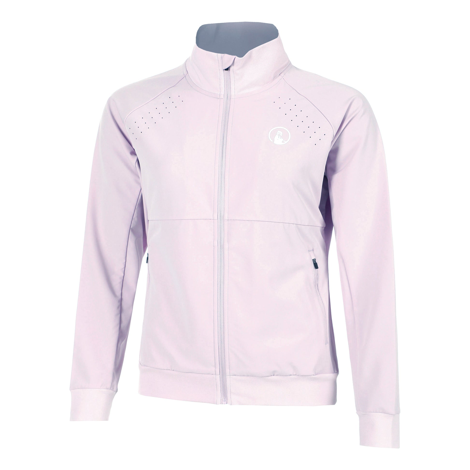 Quiet Please Mind Return Chaqueta De Entrenamiento Mujeres-Morado,Blanco