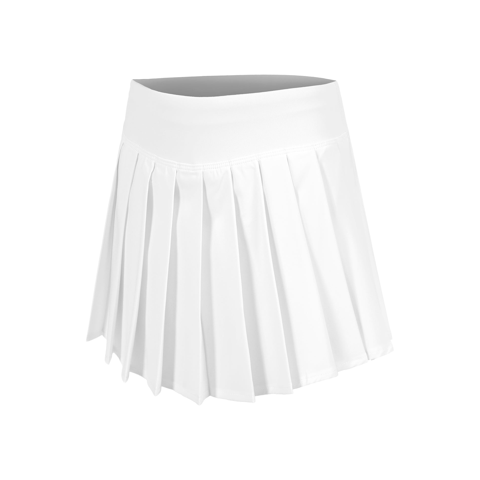 Quiet Please Create Love Pleated Falda Mujeres-Blanco,Color Petróleo