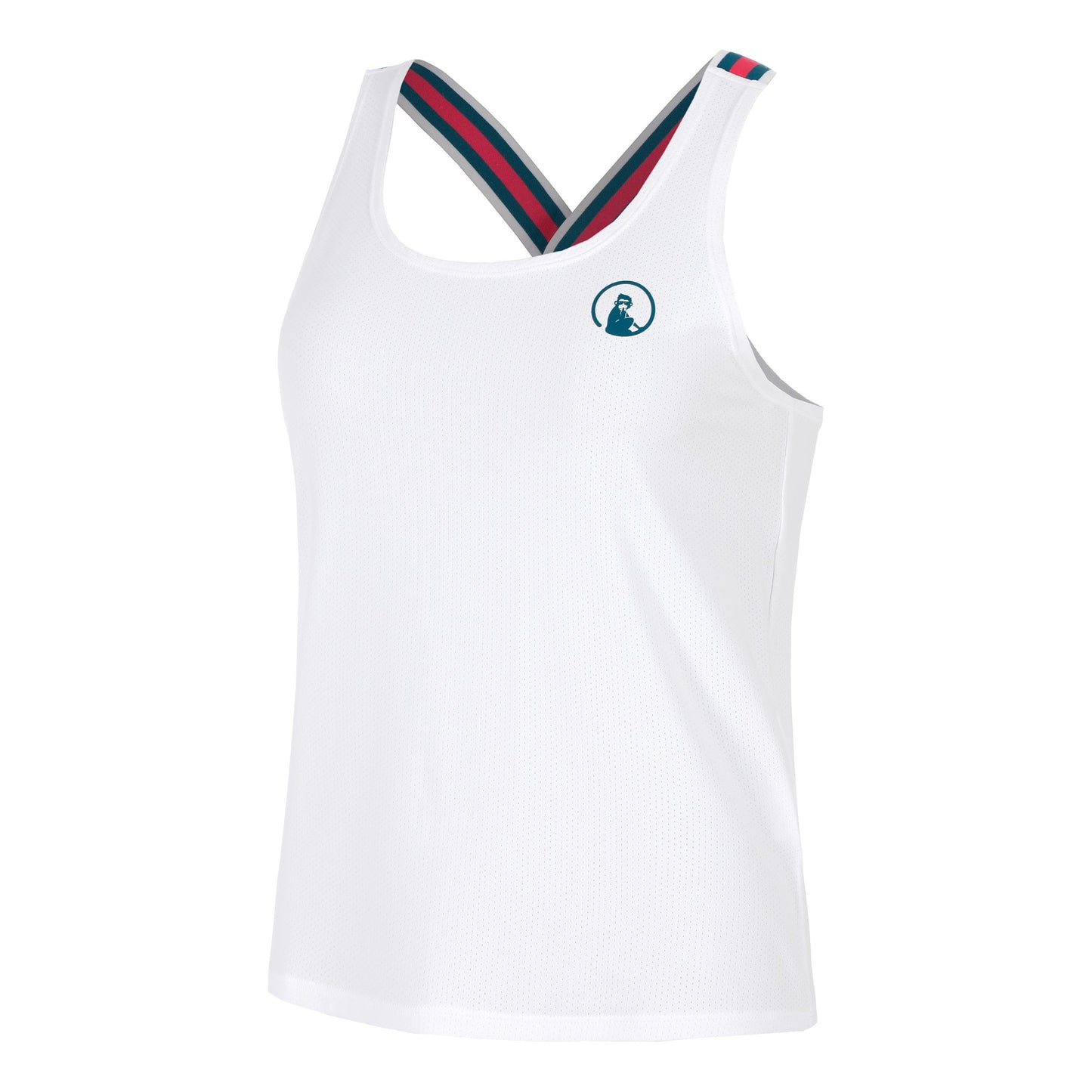 Quiet Please Create Serve & Volley 2.0 Camiseta De Tirantes Mujeres-Blanco,Multicolor