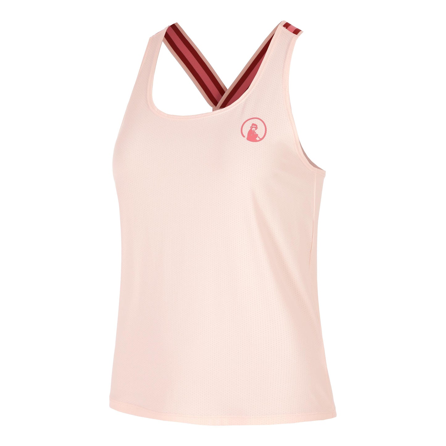 Quiet Please Endlessly Serve & Volley 2.0 Camiseta De Tirantes Mujeres-Rosa,Multicolor