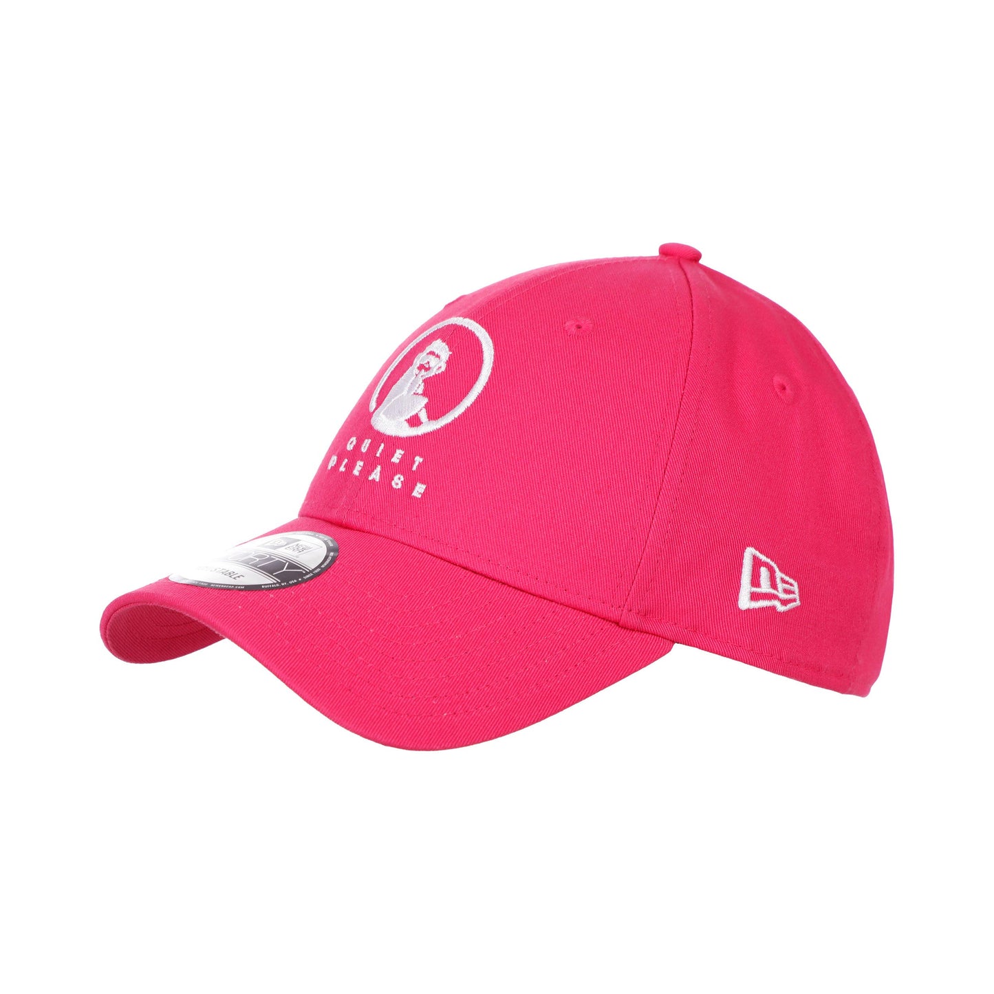 Quiet Please New Era Core 9 Forty Gorra-Rosa,Blanco