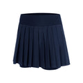 Love Pleated Falda Mujeres-azul oscuro