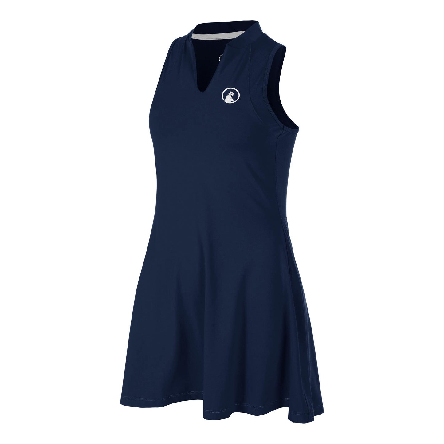 Quiet Please Ace Vestido Mujeres-azul oscuro