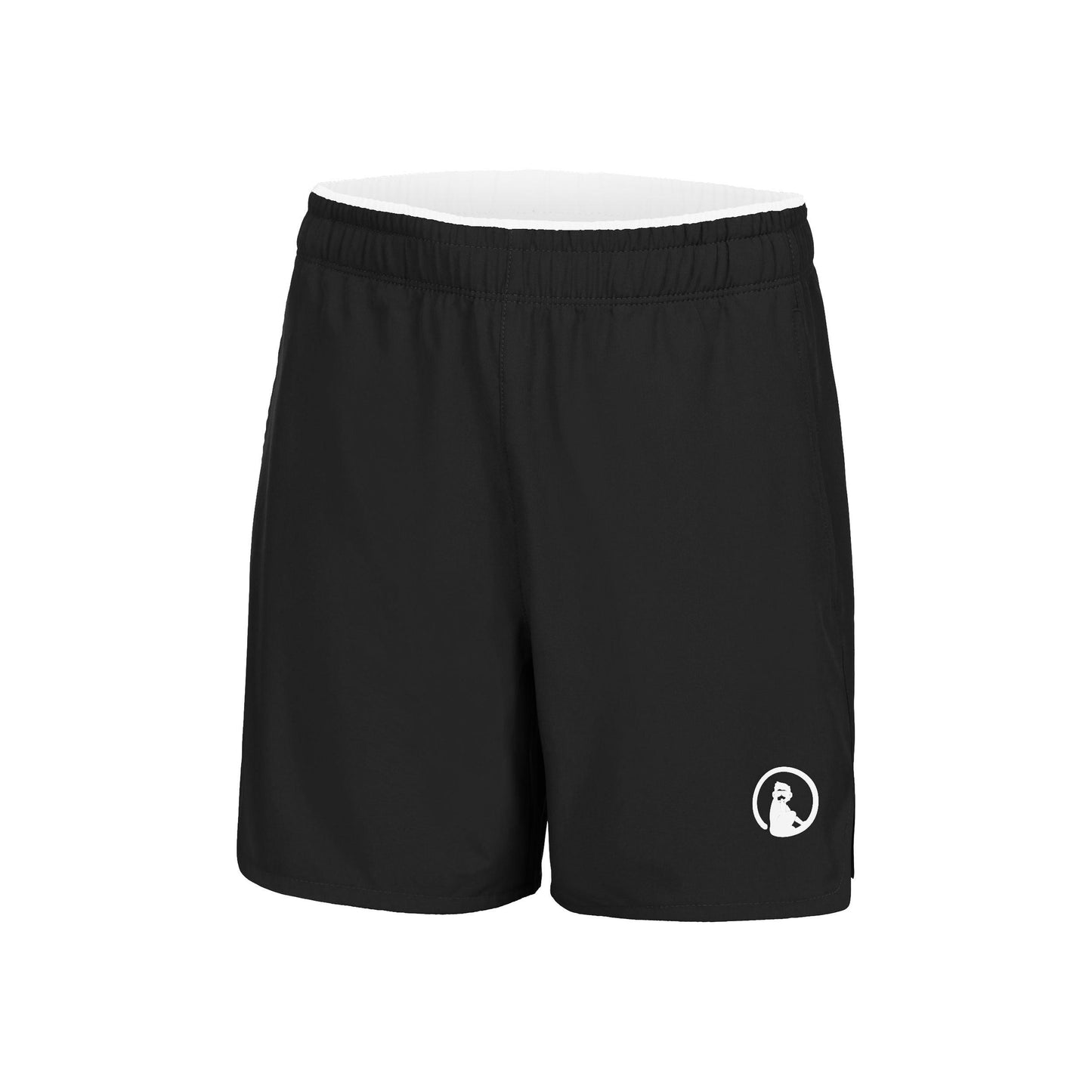 Quiet Please Smash Shorts Chicos-negro
