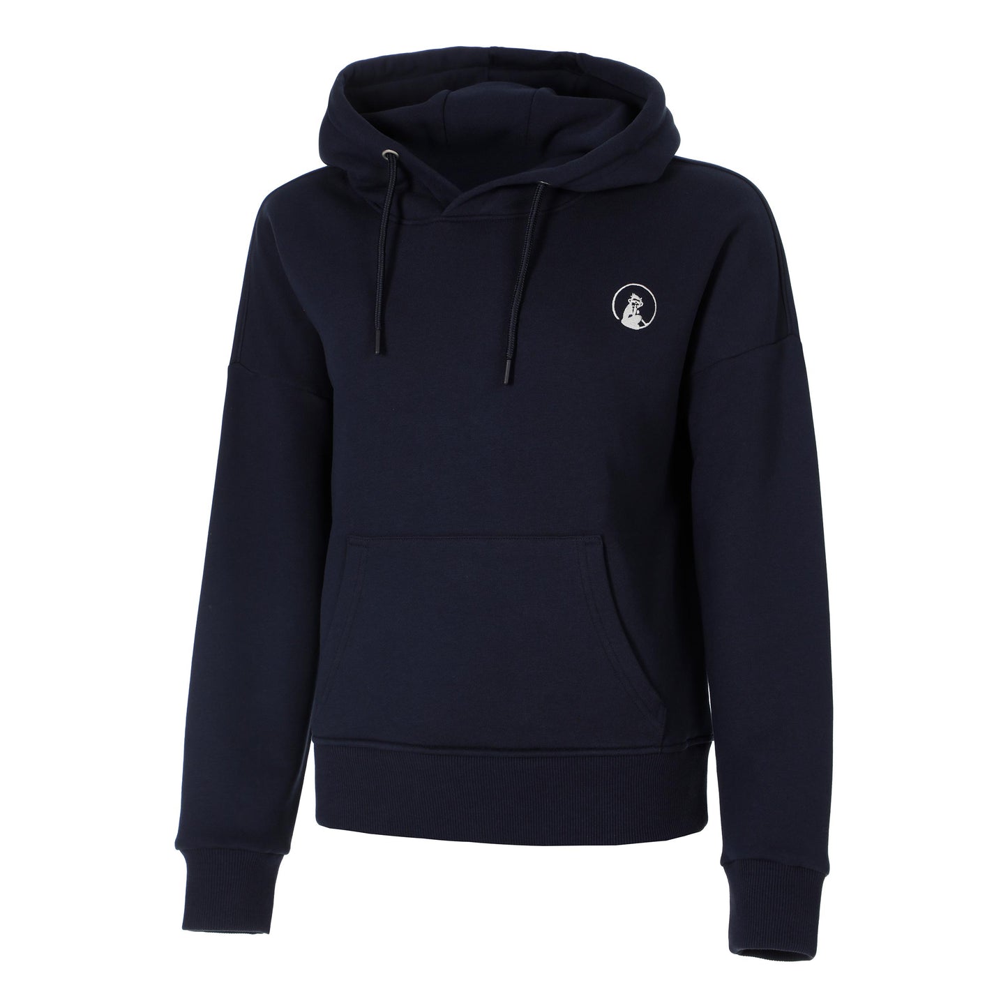 Quiet Please Essential Sudadera con capucha Mujeres-azul oscuro