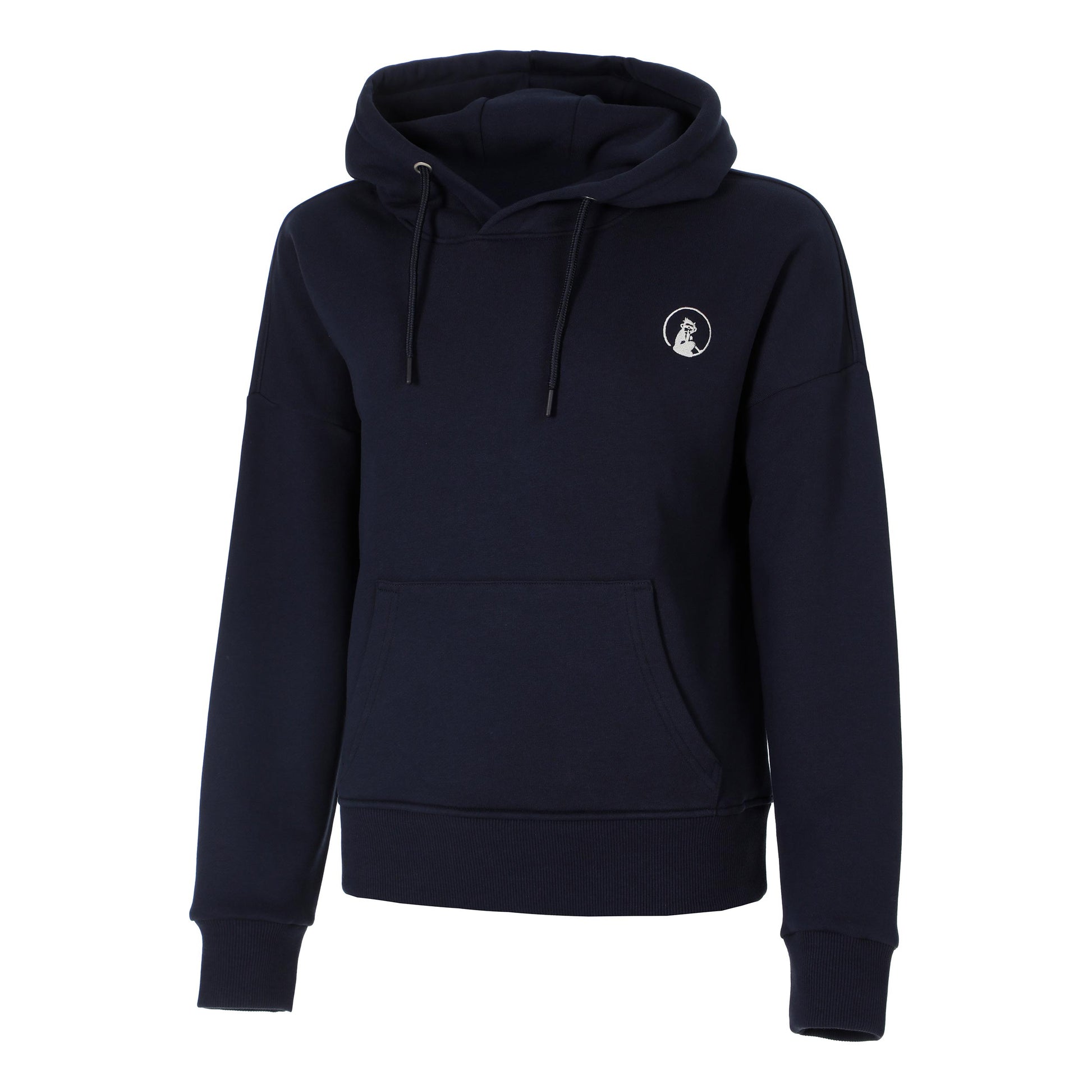 Quiet Please Essential Sudadera con capucha Mujeres-azul oscuro