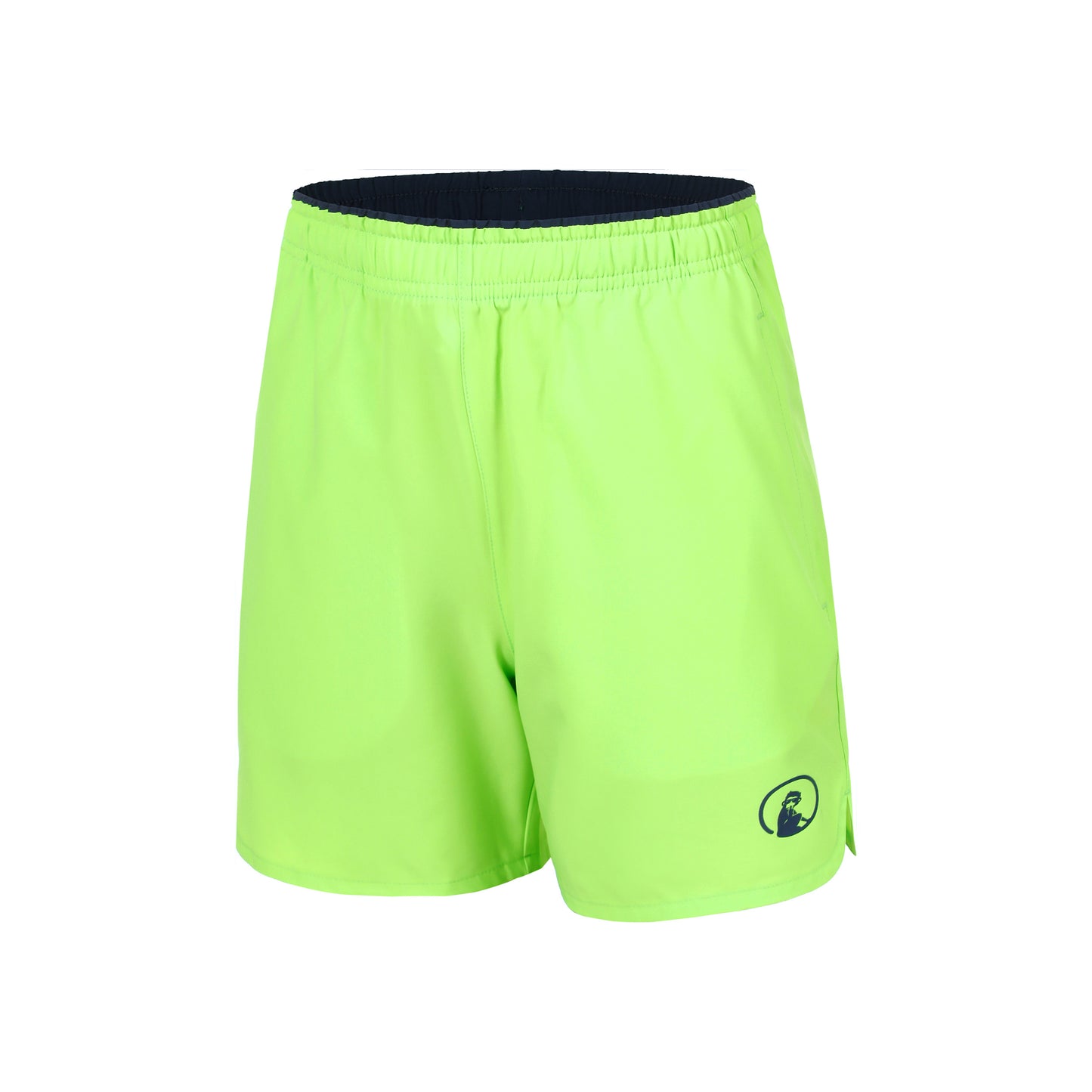Quiet Please Smash Shorts Chicos - verde neón, azul oscuro