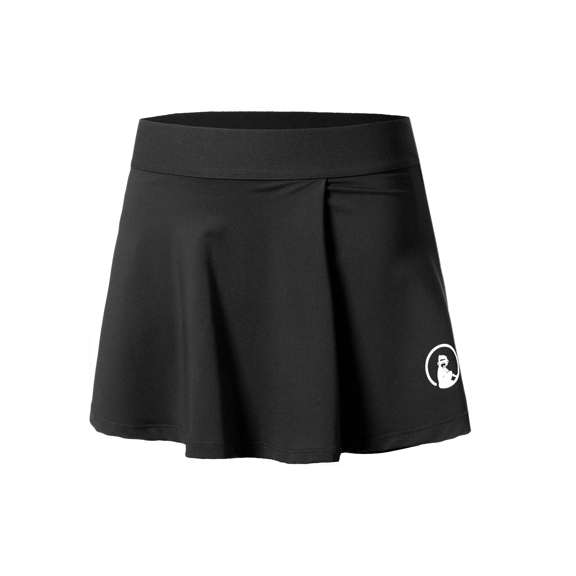 Quiet Please Bounce Falda Chicas-Negro,Blanco
