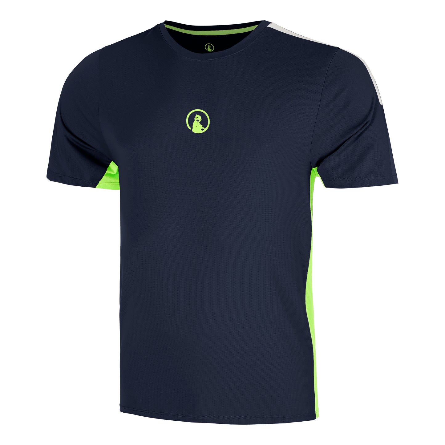Quiet Please Wild Receiver Verti Camiseta De Manga Corta Hombres-Azul Oscuro,Multicolor