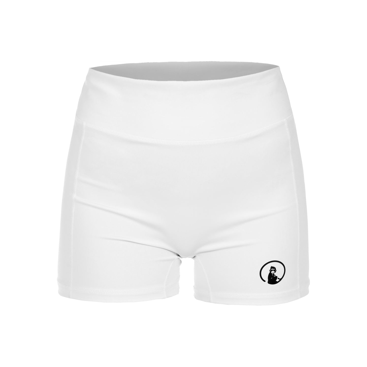 Quiet Please Break Shorts Con Bolsillo Para Pelota Mujeres-Blanco,Negro