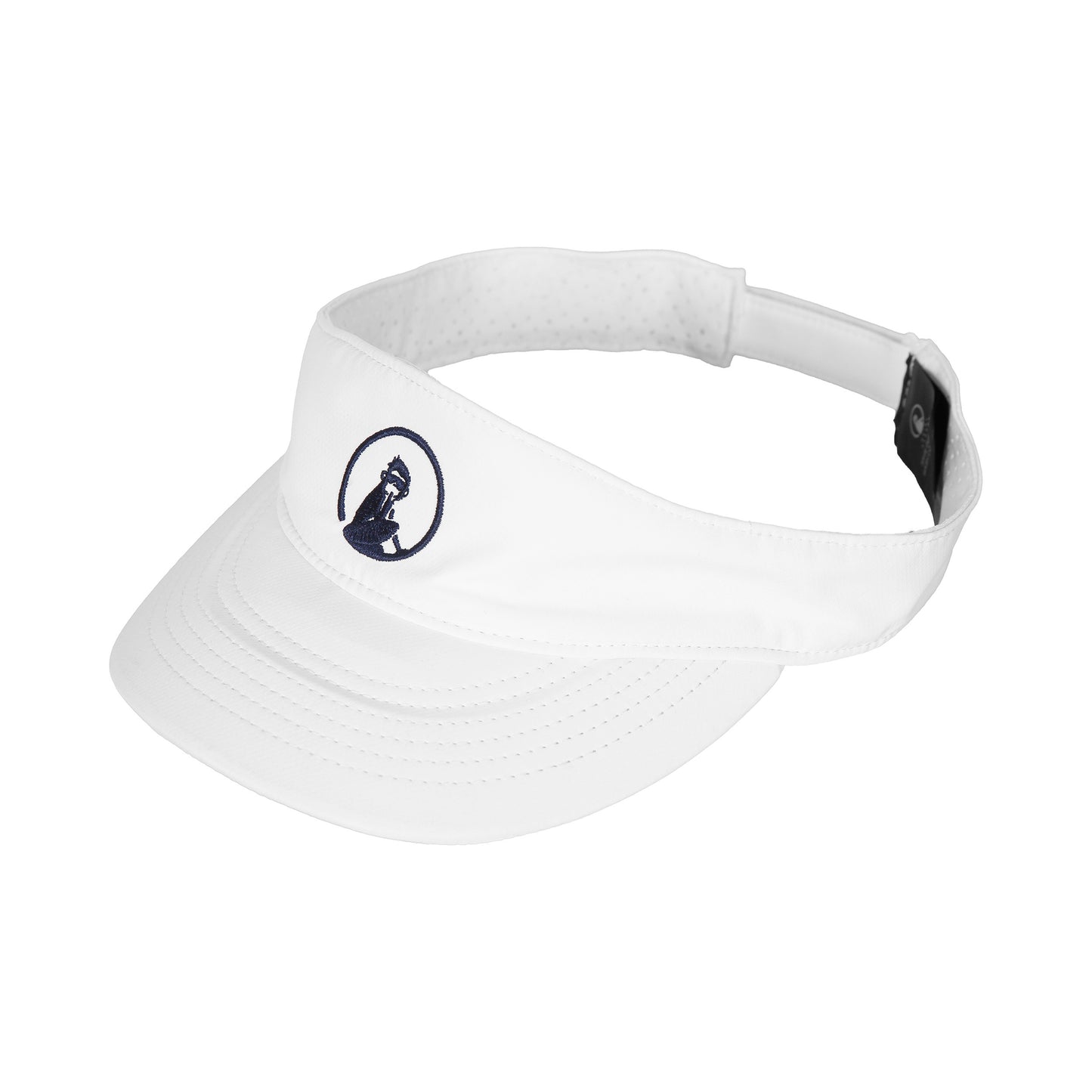 Quiet Please Court Performance Visera Mujeres-Blanco,Azul Oscuro