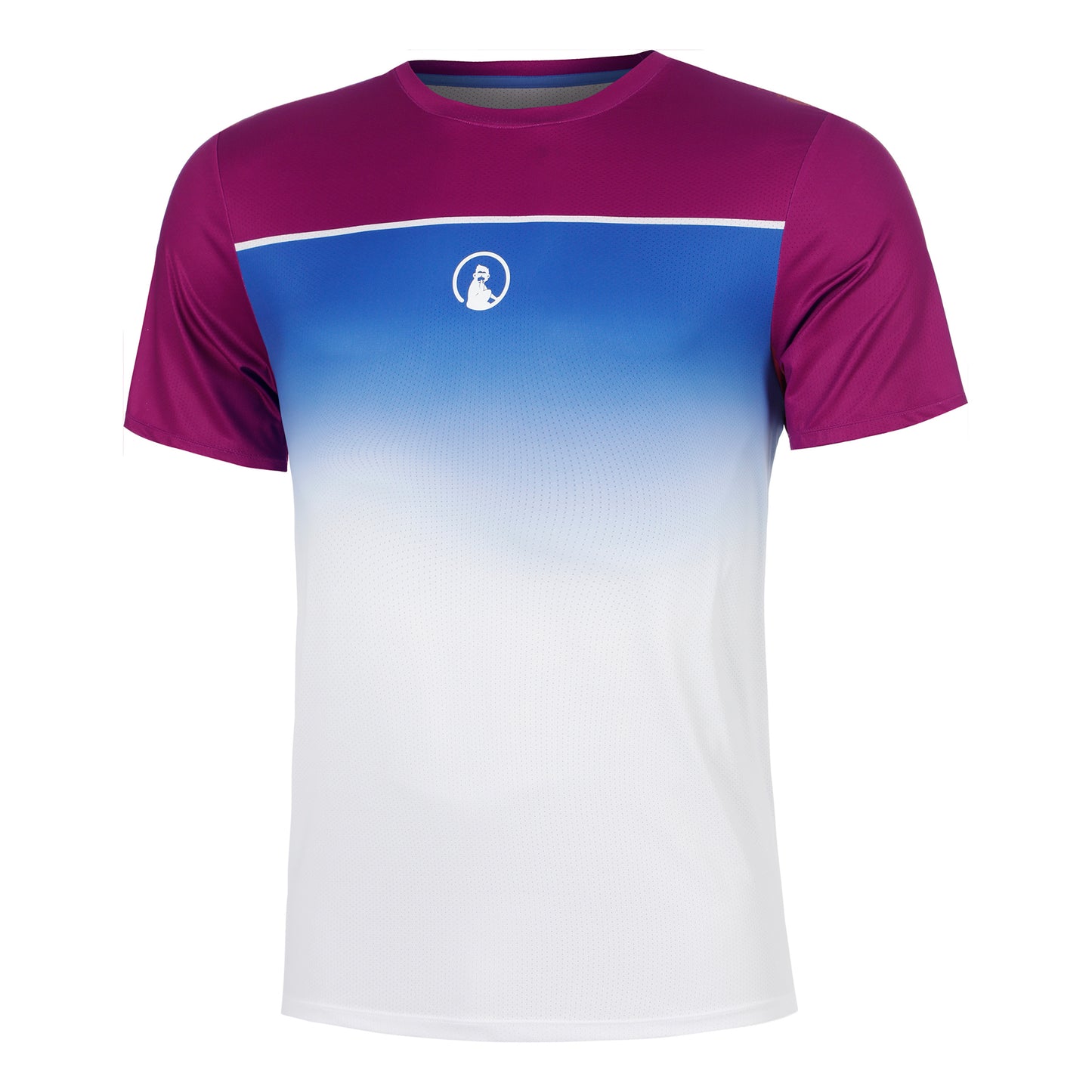 Quiet Please Receiver Faded Camiseta de manga corta Hombres - rosa, blanco