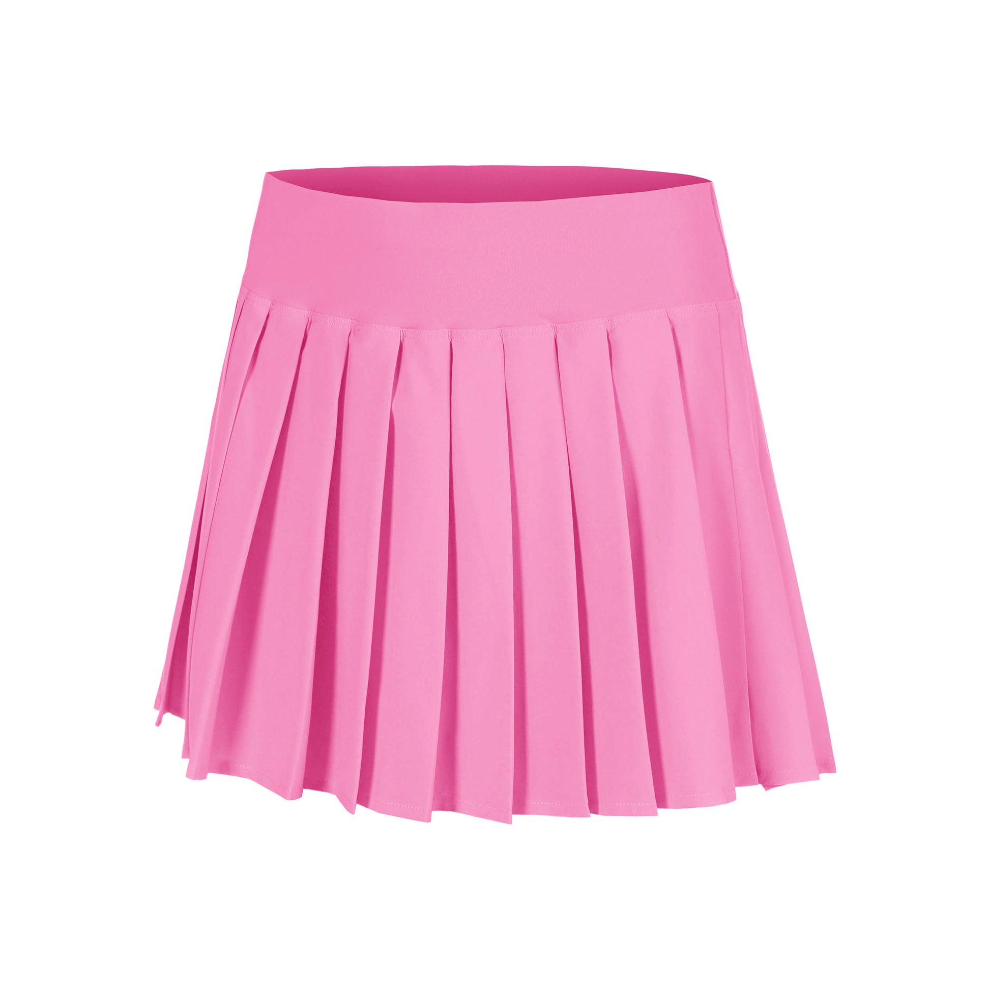 Quiet Please Love Pleated Falda Mujeres - rosa, blanco
