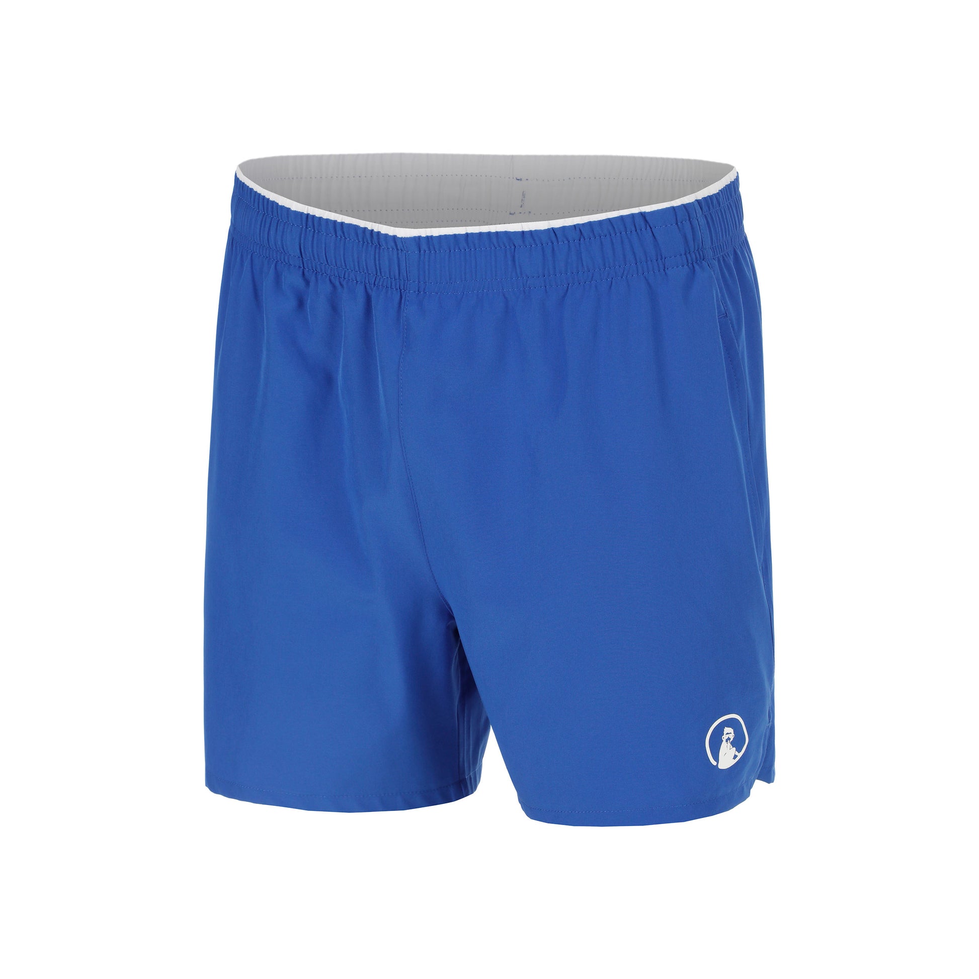 Quiet Please Smash Shorts Chicos - azul claro, blanco