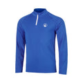Crushig Serve 1/4 Zip Camiseta de manga larga Chicos - azul, blanco