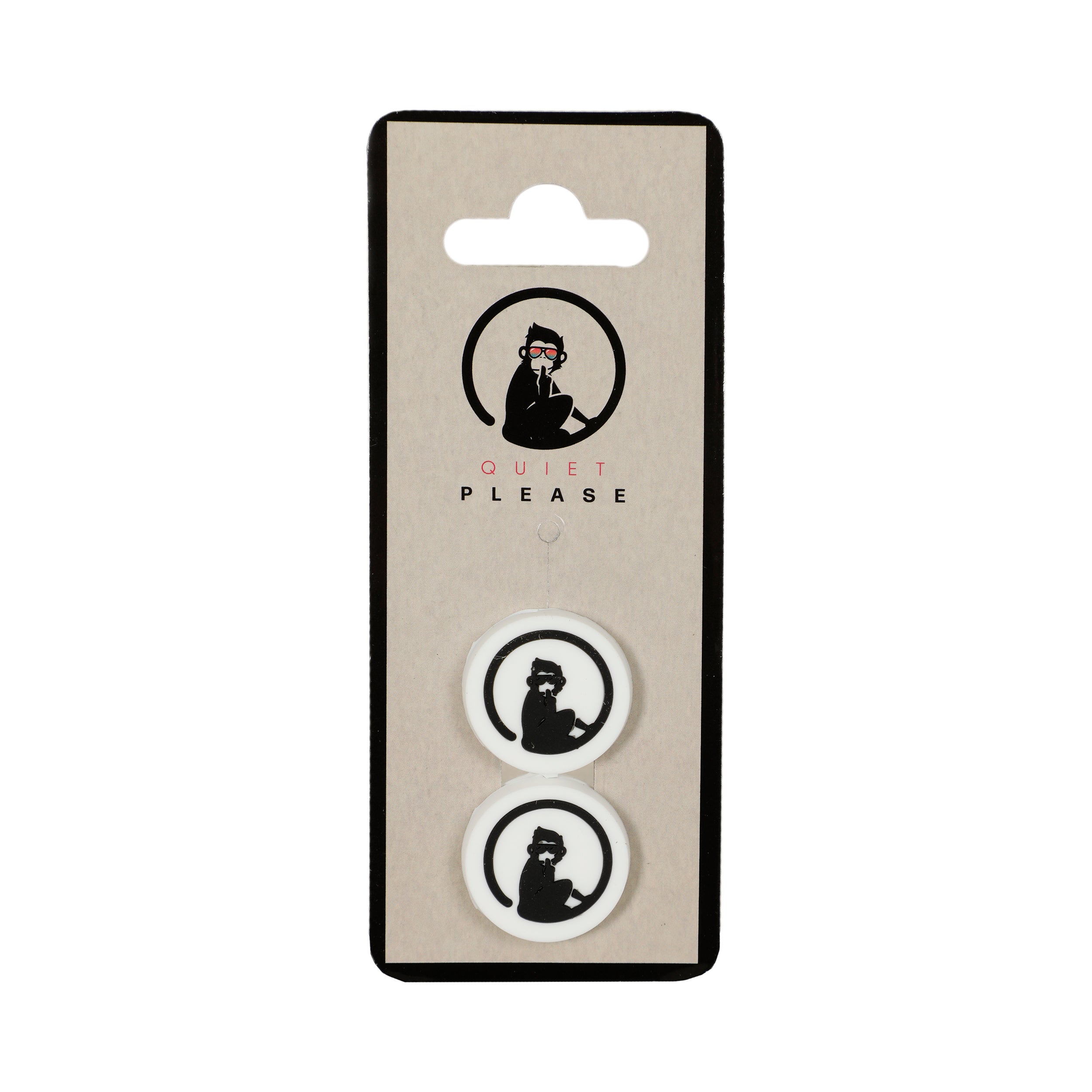 Quiet Please Antivibradores Pack De 2-Blanco