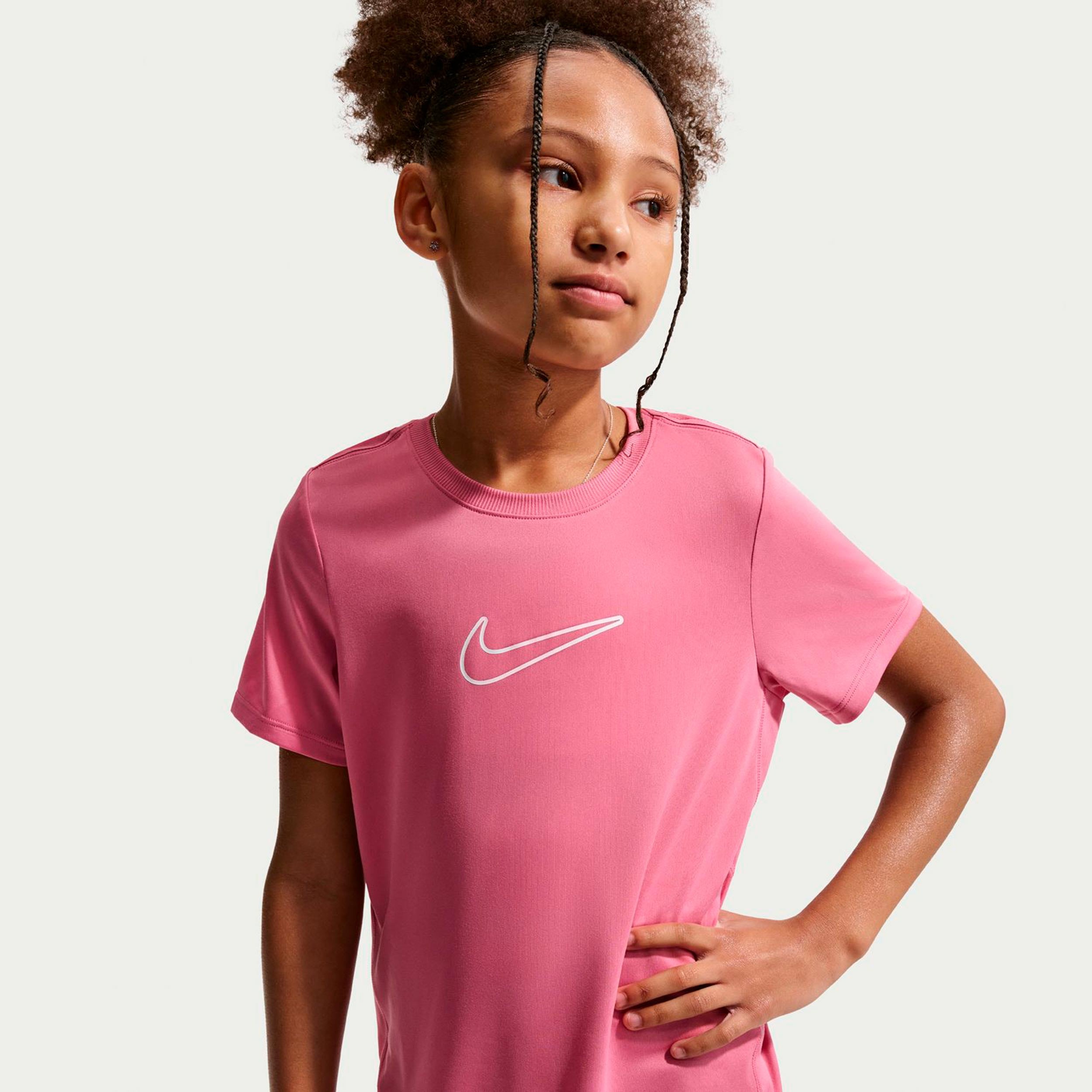 Nike Dri-FIT One Camiseta de manga corta Niños - rosa, baya