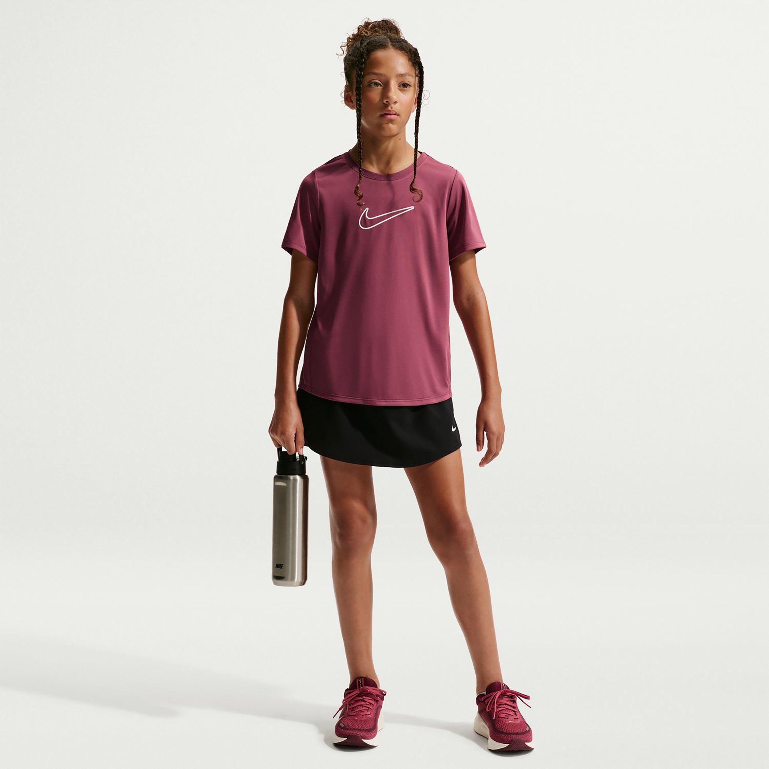 Nike Dri-FIT One Camiseta de manga corta Niños - malva