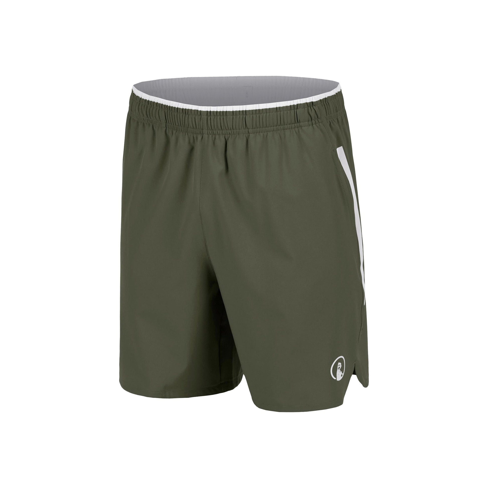Quiet Please Memories Drop 7in Shorts Hombres - verde oscuro
