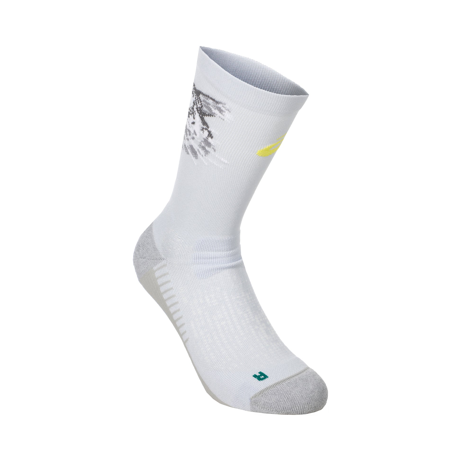 ASICS Performance Run Crew  Calcetines para correr - blanco, amarillo