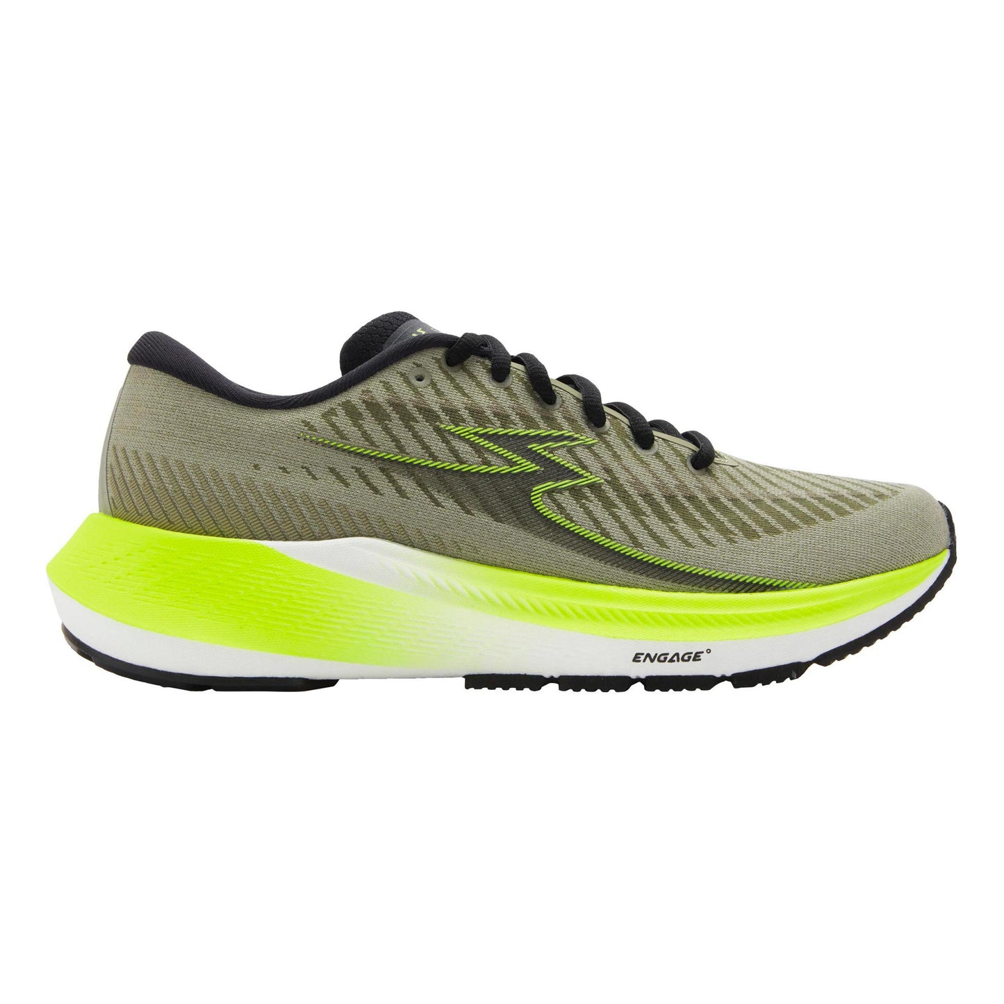 361° Kairos 3 Zapatilla de estabilidad Hombres-amarillo, gris