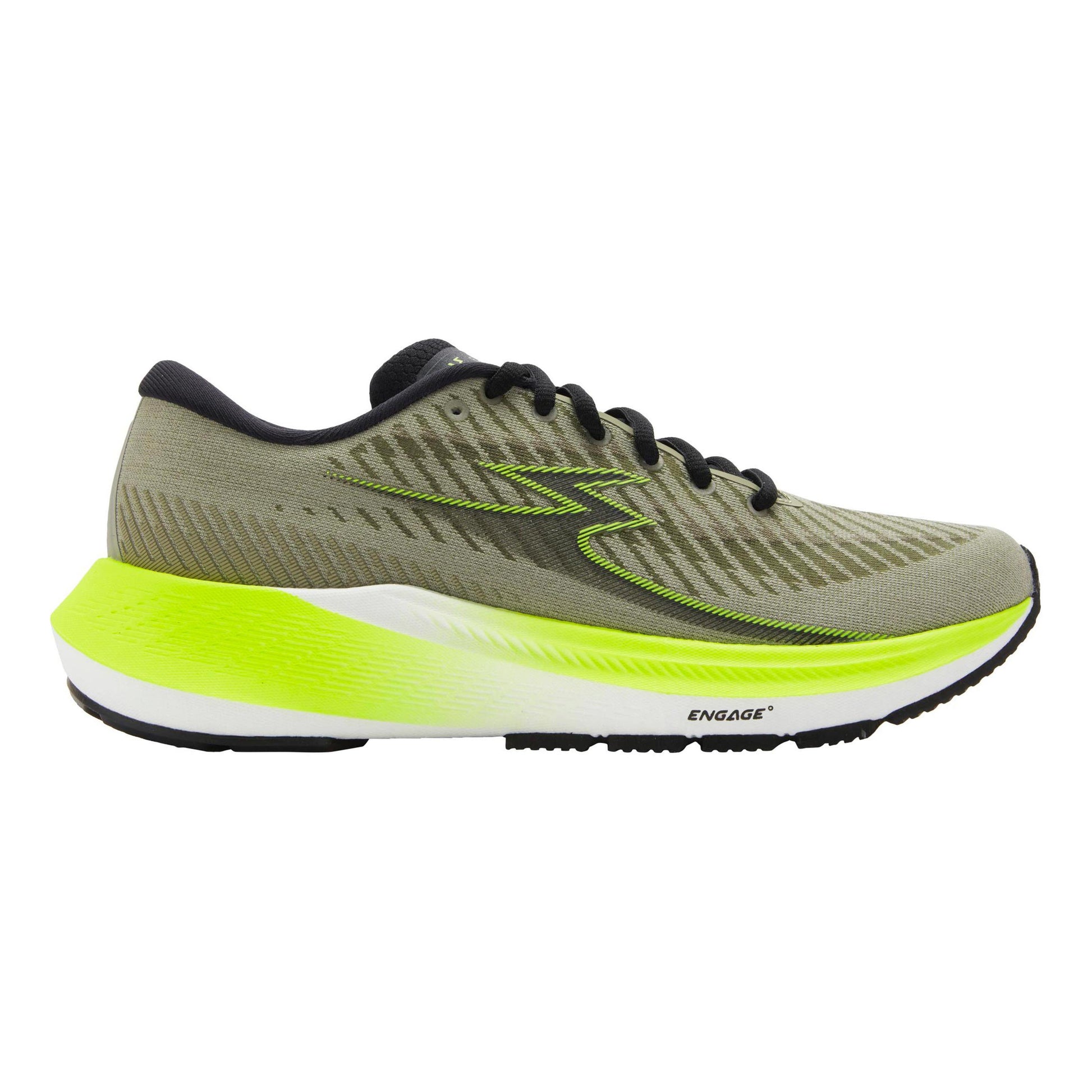 361° Kairos 3 Zapatilla de estabilidad Hombres-amarillo, gris