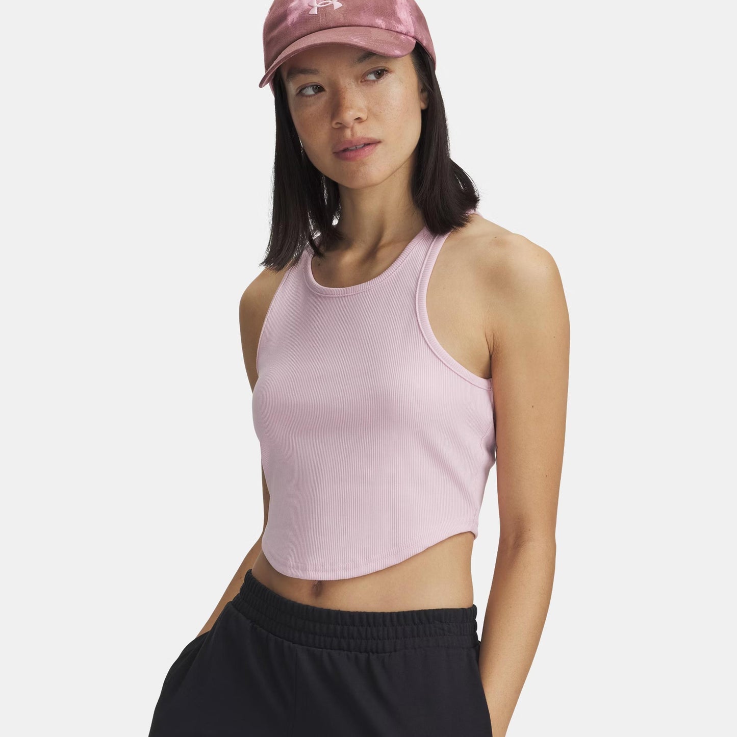 Under Armour Rival Rib Camiseta de tirantes Mujeres-rosa