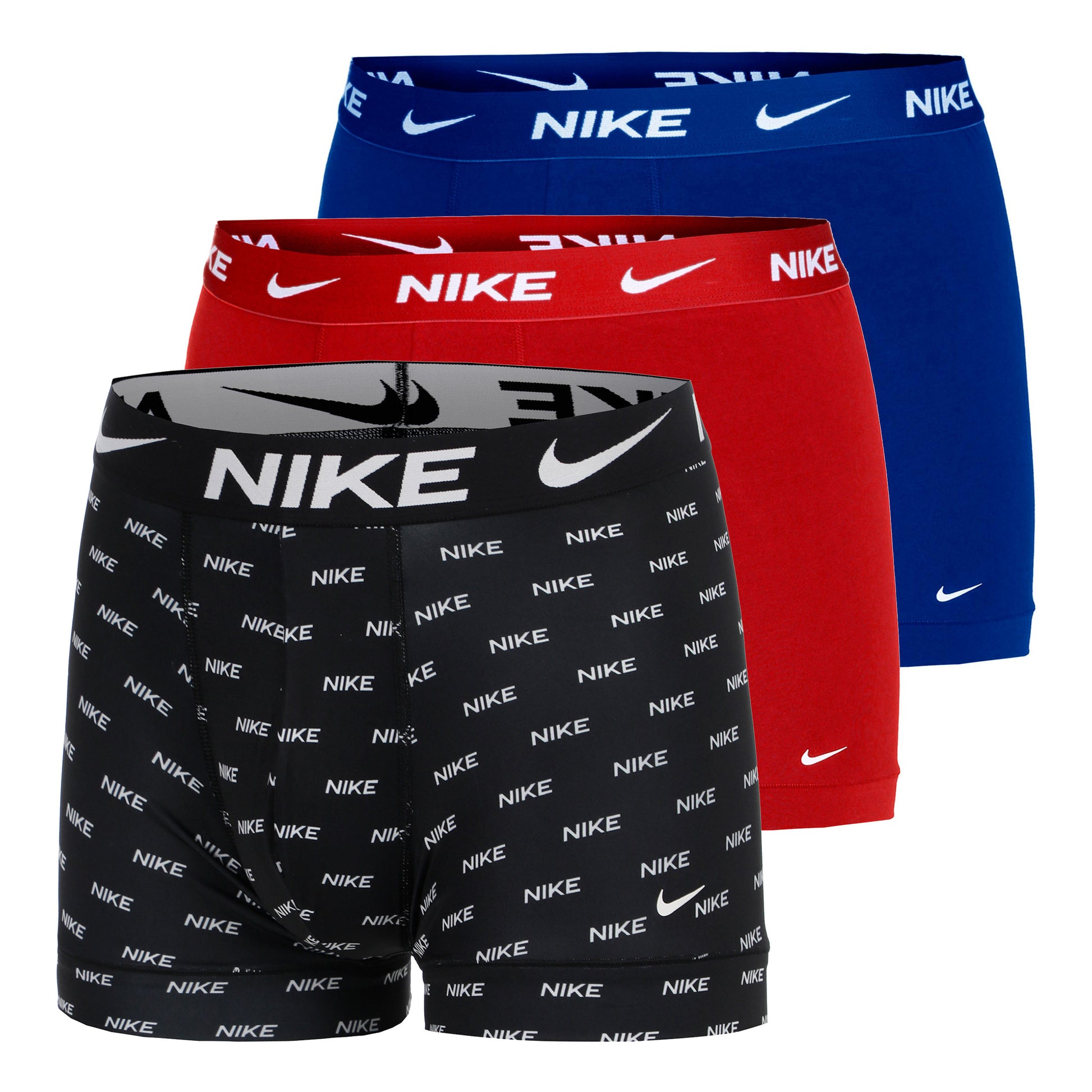 Nike Essential Micro Calzoncillos tipo bóxer Pack de 3 Hombres-negro,sand