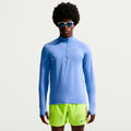 Stride Camiseta de running Hombres - azul claro, plateado