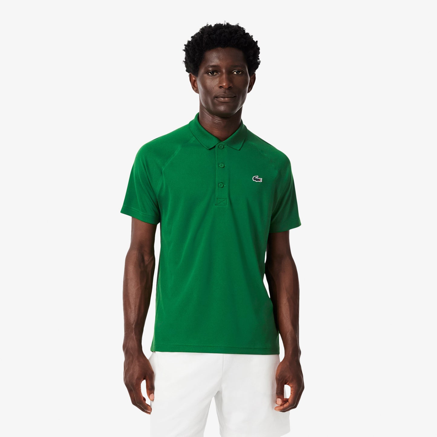 Lacoste Polo Hombres - verde oscuro