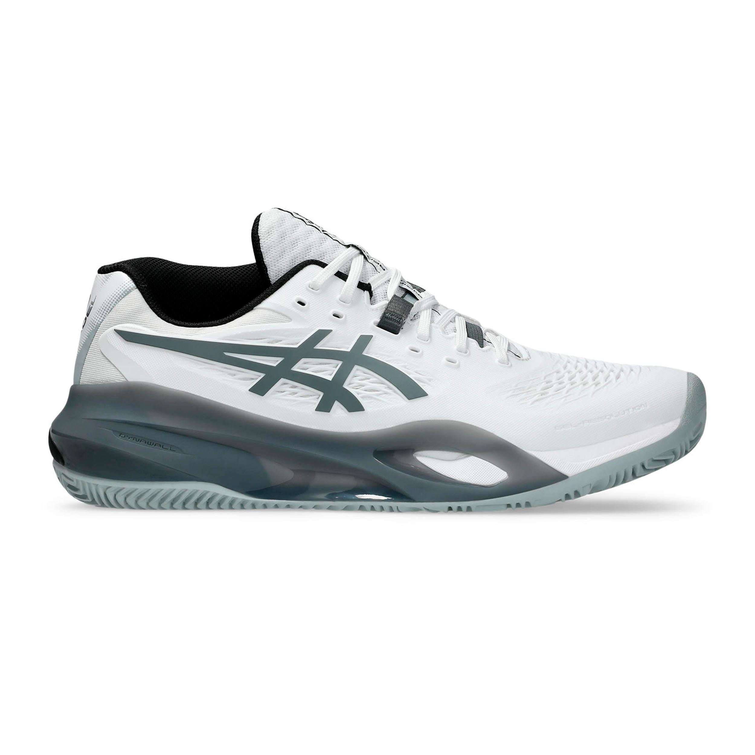 ASICS Gel-Resolution X Zapatilla de pádel Hombres - blanco, gris oscuro