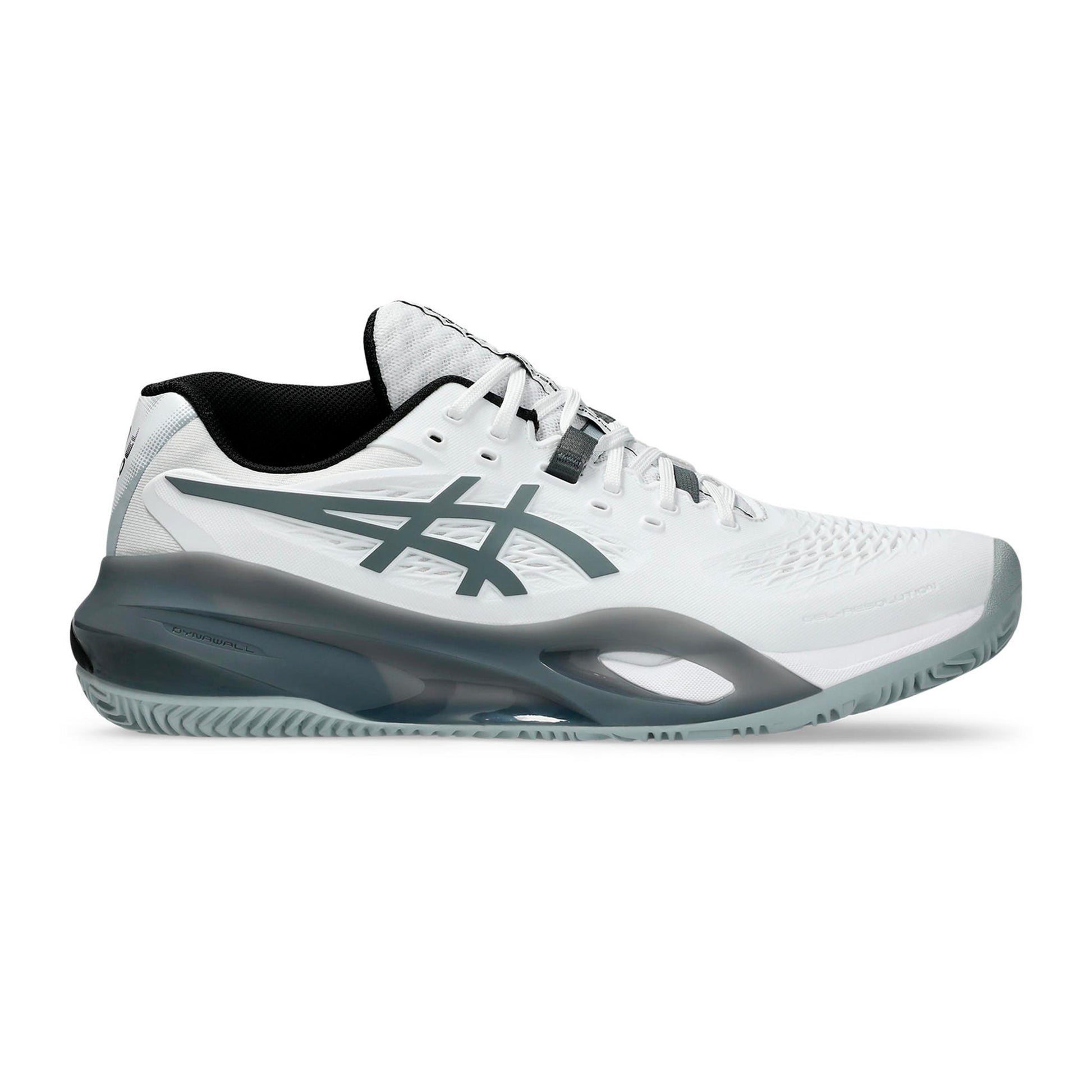 ASICS Gel-Resolution X Zapatilla de pádel Hombres - blanco, gris oscuro