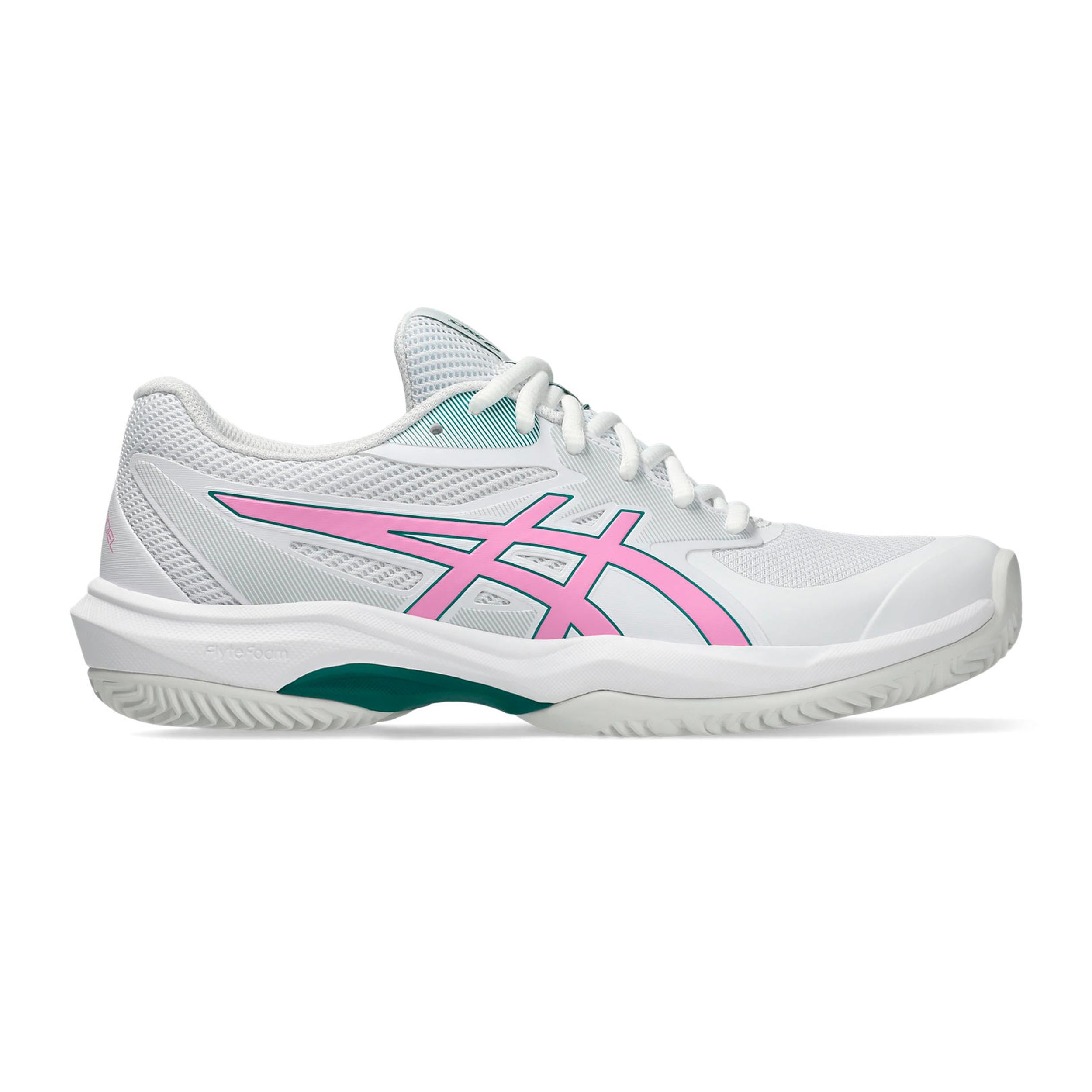 ASICS Game FF Zapatilla de pádel Mujeres - blanco, rosa