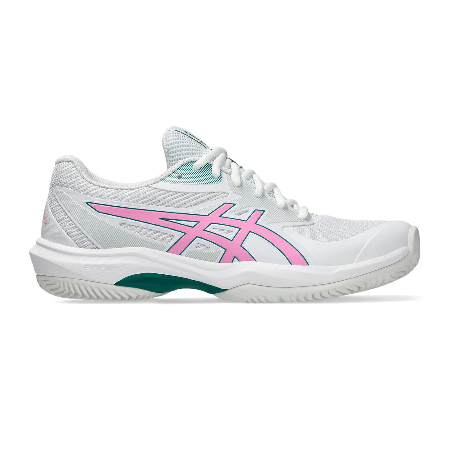 ASICS Game FF Zapatilla de pádel Mujeres - blanco, rosa