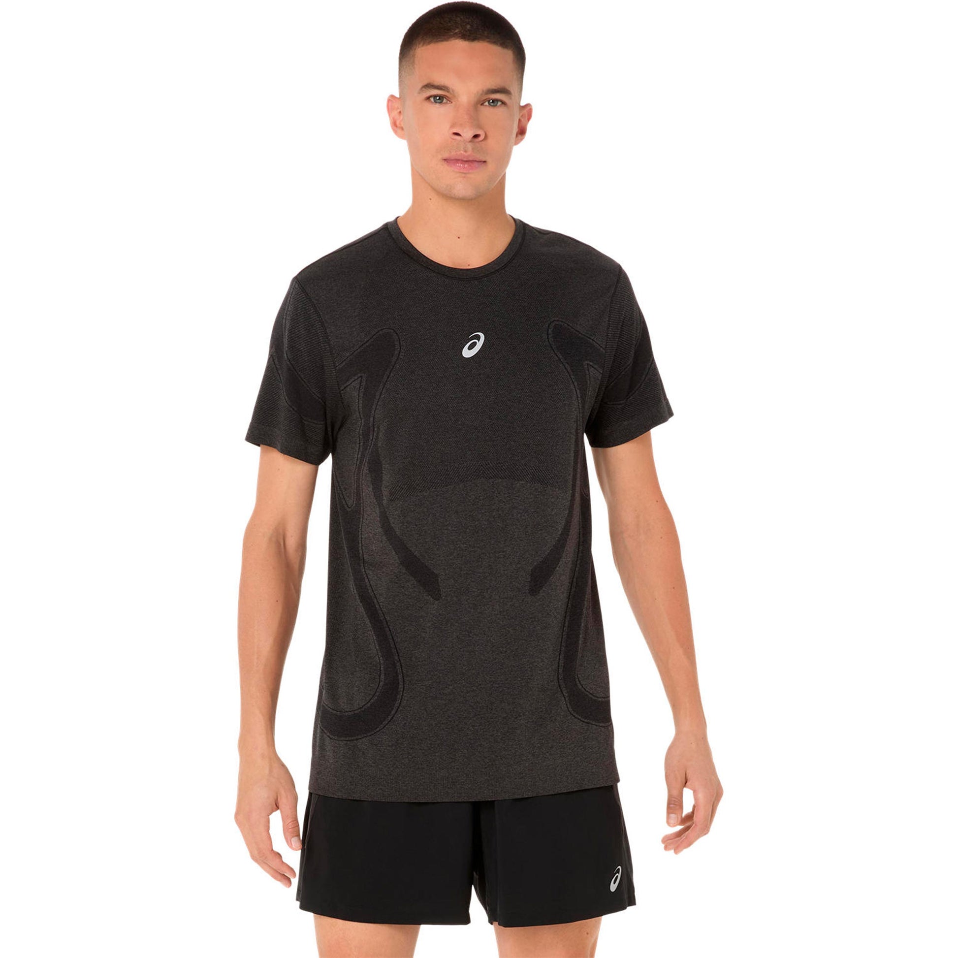 ASICS Road Seamless Camiseta de running Hombres-negro