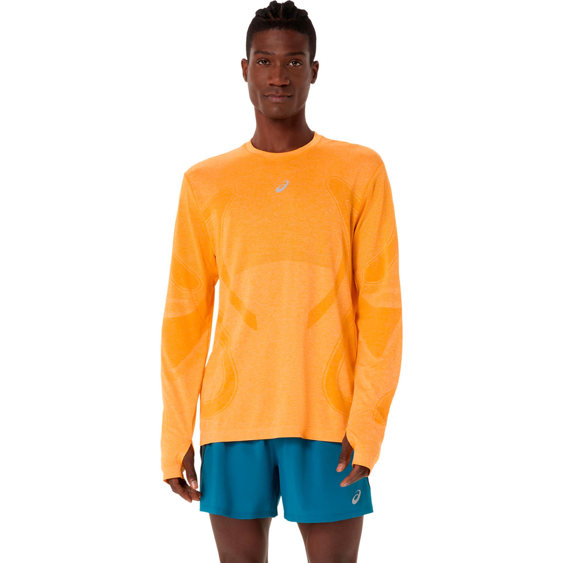 ASICS Road Seamless Camiseta de running Hombres-amarillo
