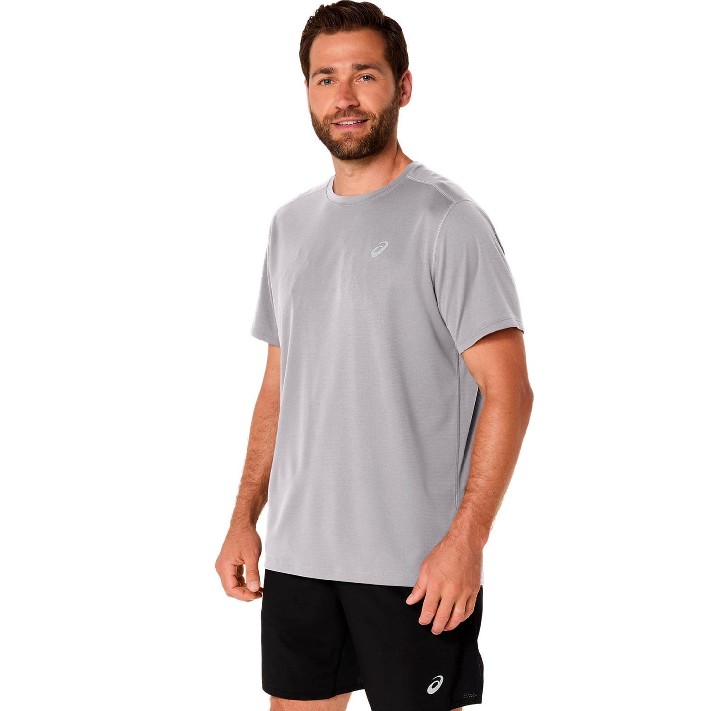 ASICS Core  Camiseta de running Hombres - gris claro