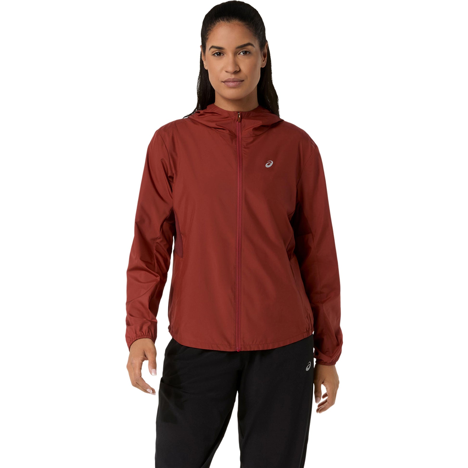 ASICS Core  Chaqueta para correr Mujeres - rojo oscuro