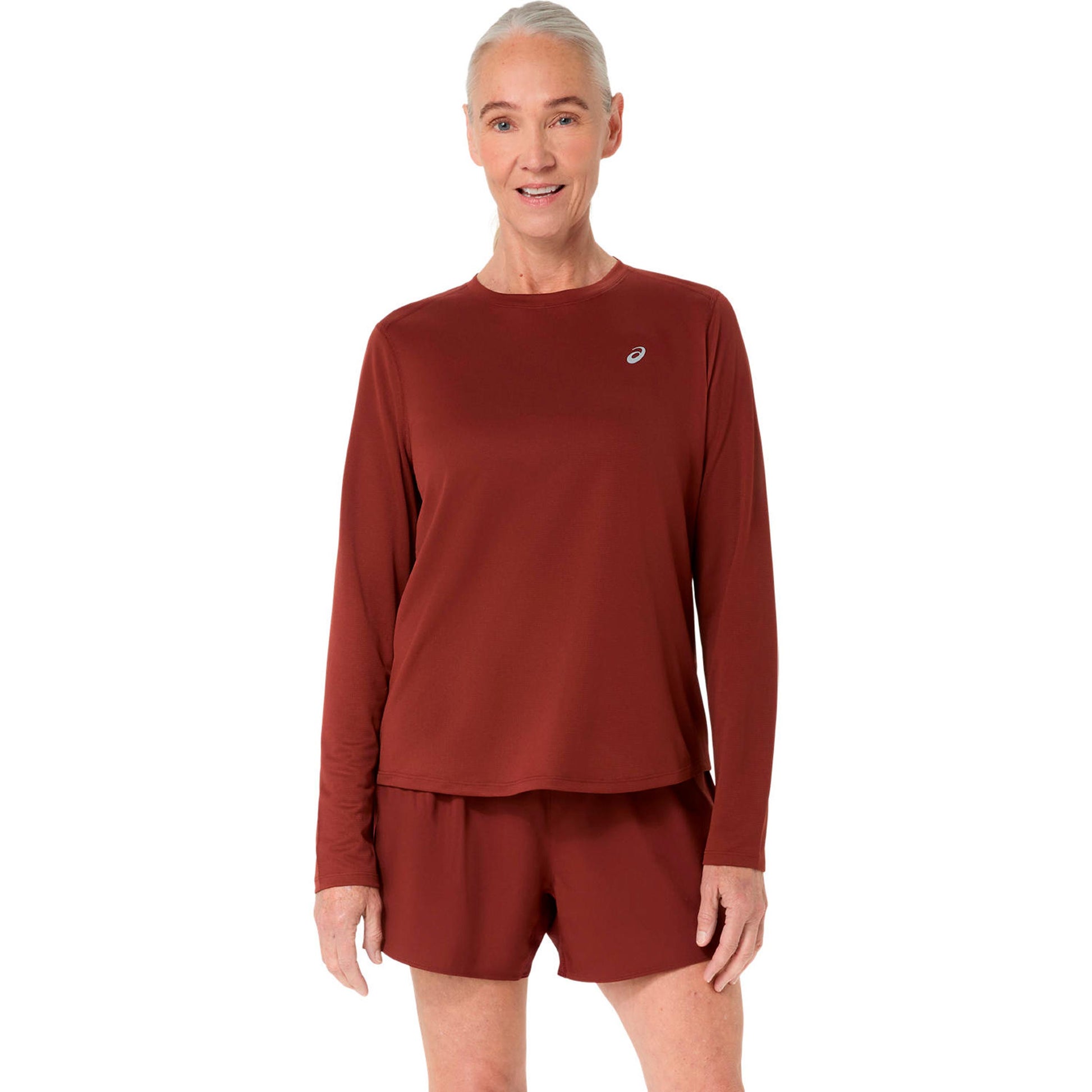 ASICS Core  Camiseta de running Mujeres - rojo oscuro