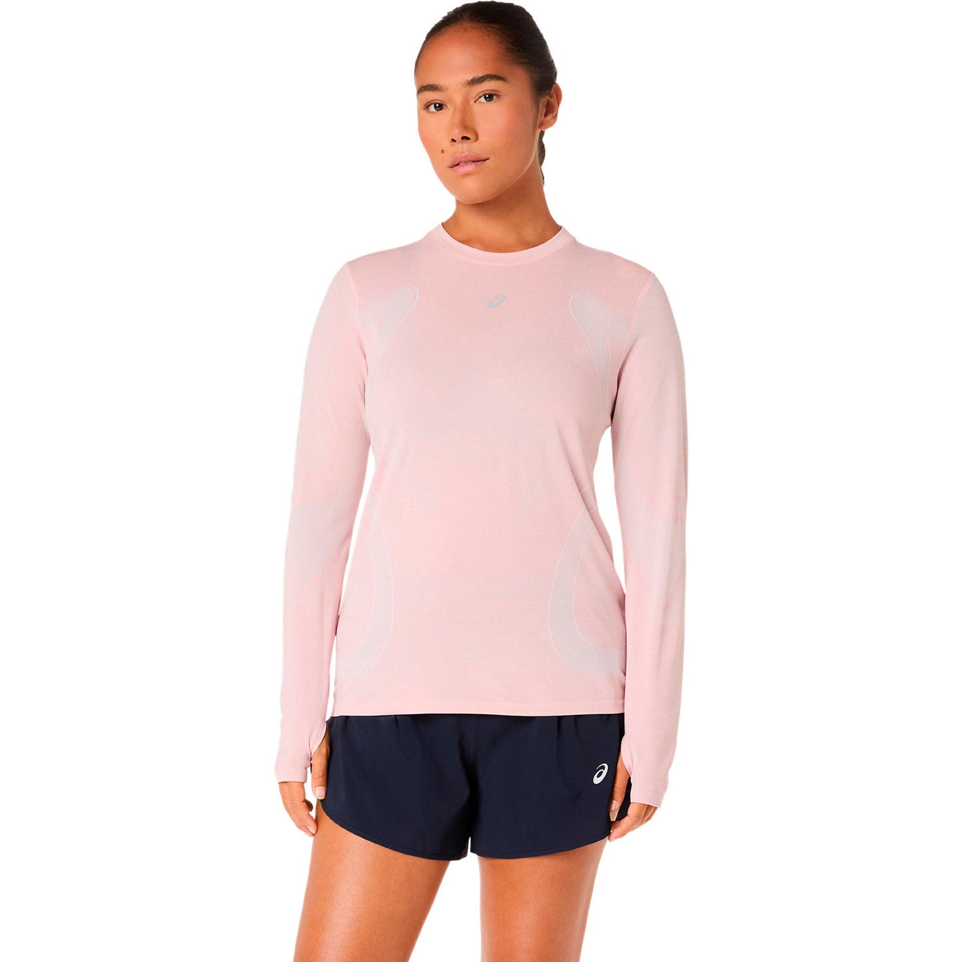 ASICS Road Seamless  Camiseta de running Mujeres - rosa, rojo