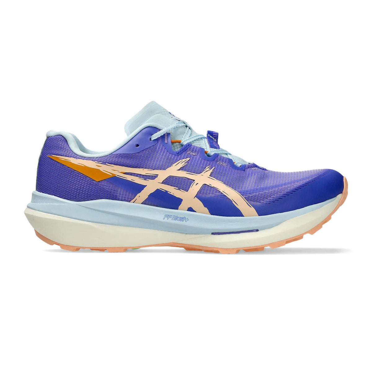 ASICS Fujispeed 4 Zapatilla trail Unisex - azul, naranja