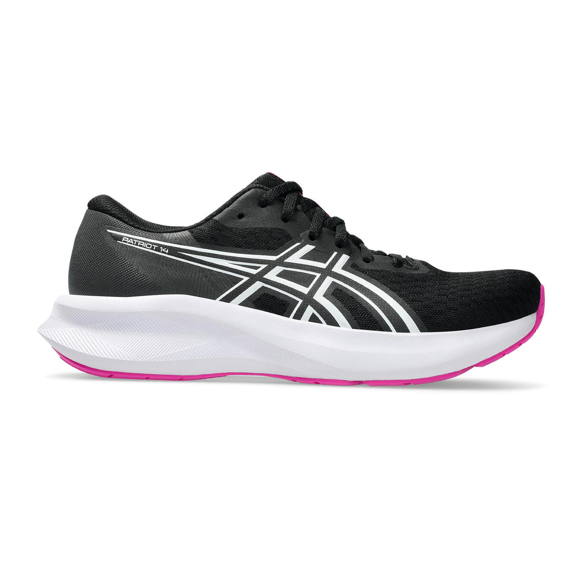 ASICS Patriot 14 Zapatilla neutral Mujeres - negro, rosa