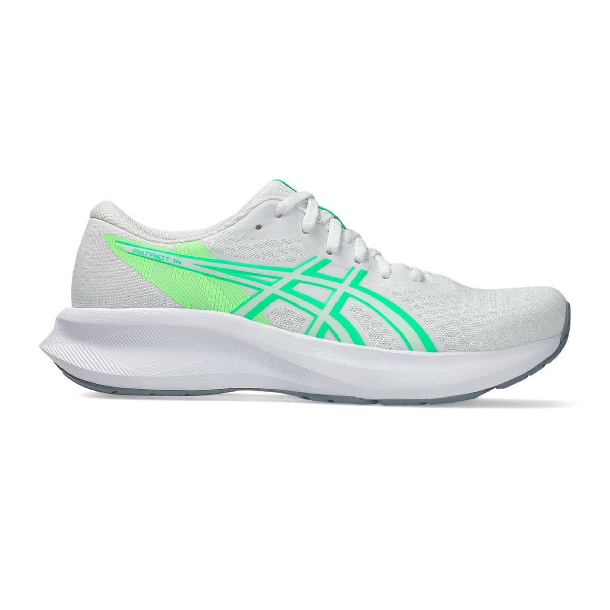 ASICS Patriot 14 Zapatilla neutral Mujeres - blanco, verde
