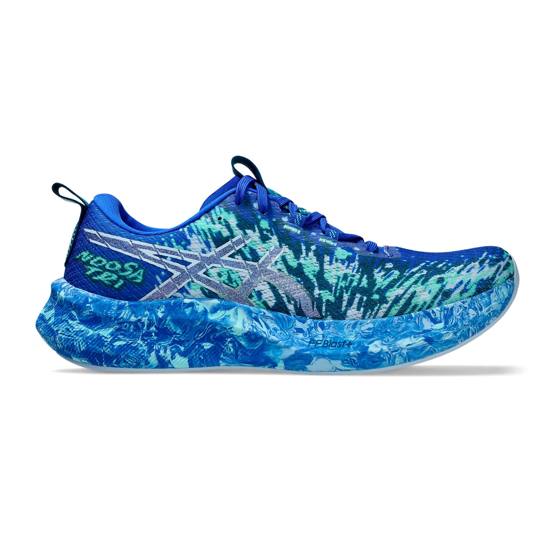 ASICS NOOSA TRI 16 Zapatilla de competición Hombres - azul, verde