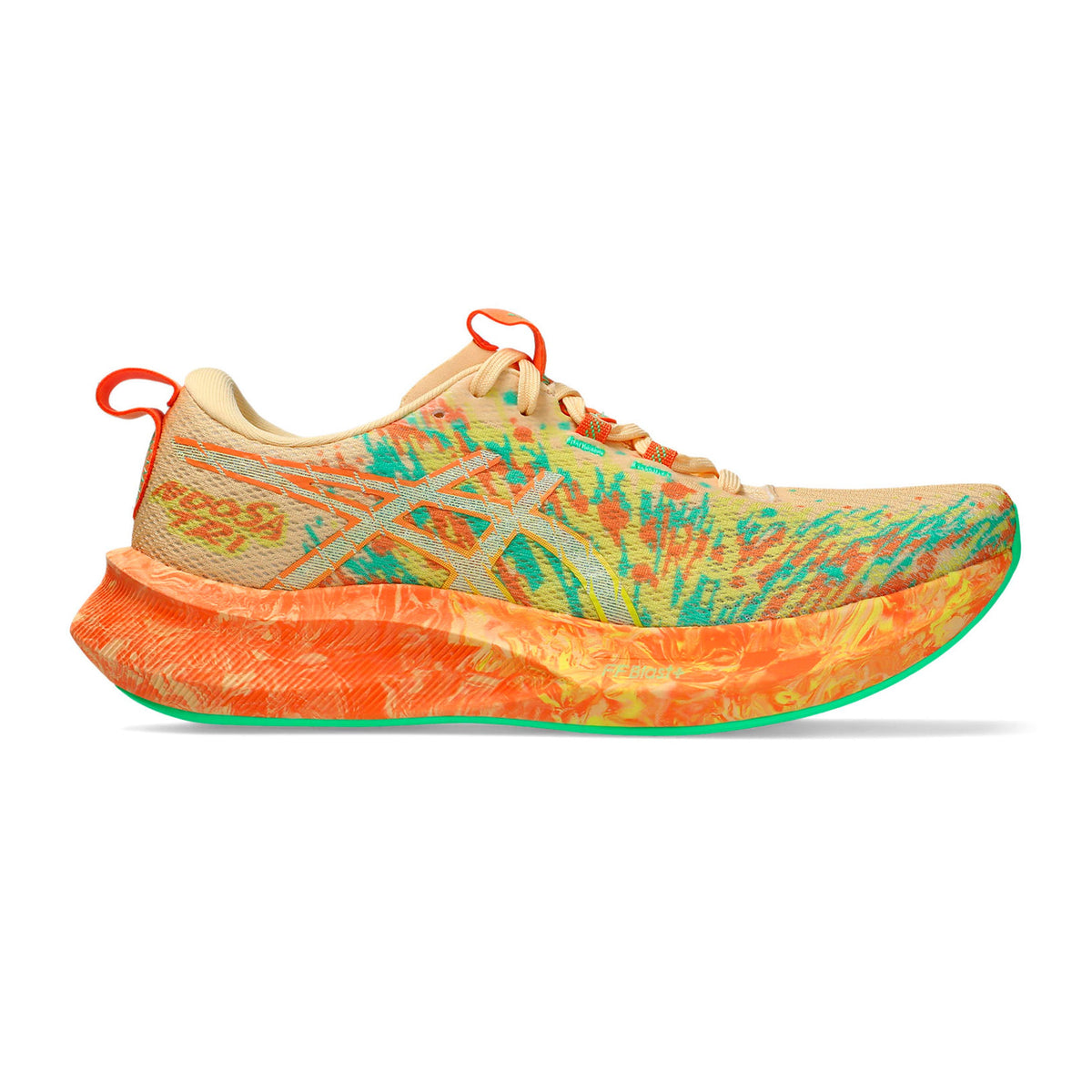 ASICS Noosa Tri 16 Zapatilla de competición Mujeres - naranja, amarillo