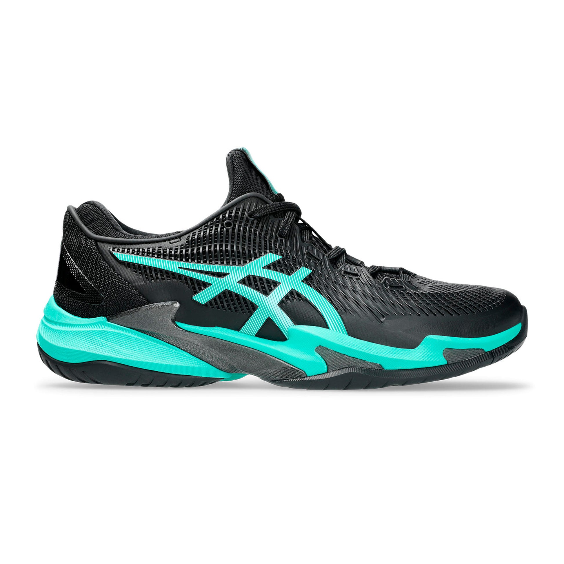 ASICS Court FF 3 Zapatilla todas las superficies Hombres - negro, turquesa