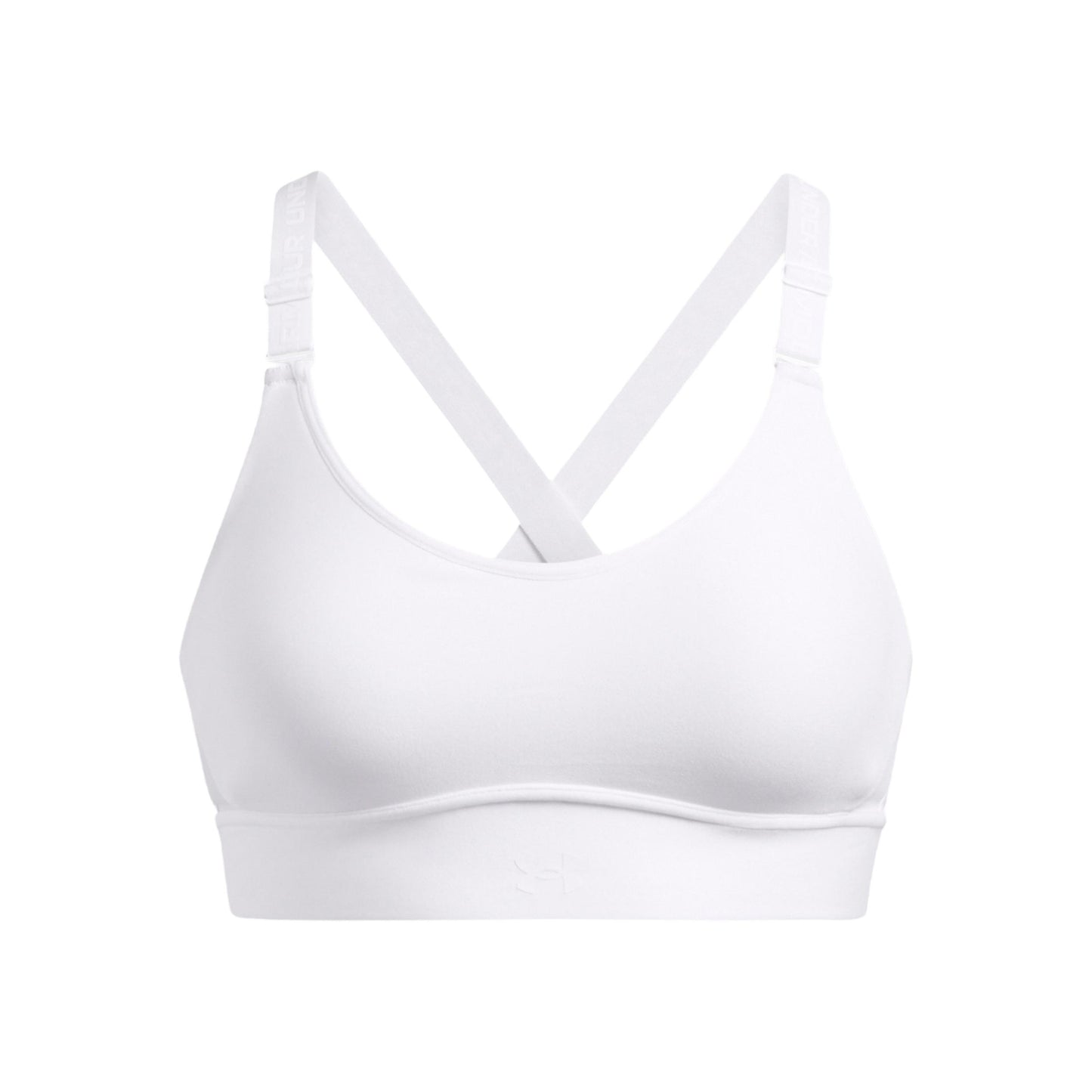 Under Armour Infinity Mid 2.0 Sujetador deportivo Mujeres-blanco, blanco