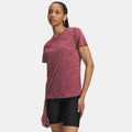 Tech Twist Camiseta de manga corta Mujeres - rojo, rojo oscuro
